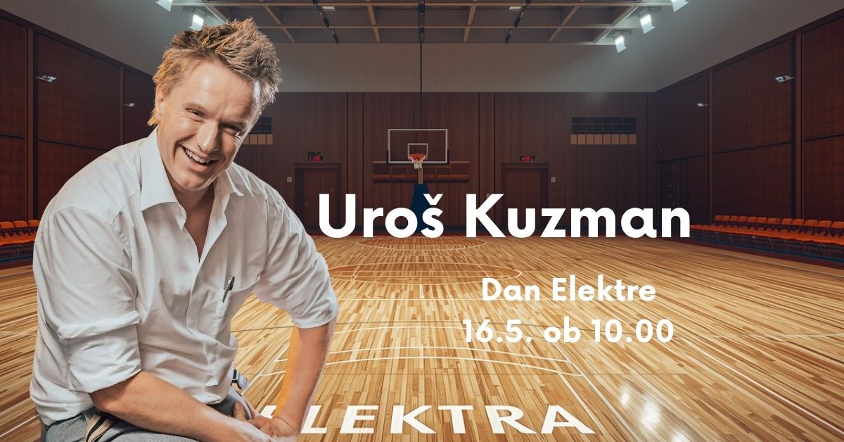Uroš Kuzman na Dnevu Elektre